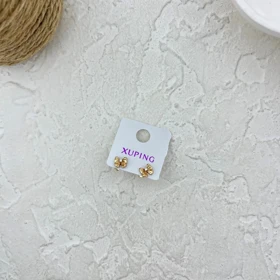 گوشواره زنانه طرح پاپیون ژوپینگ، ظریف و بی‌نظیر Xuping