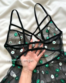 پیراهن تور شیشه‌ای