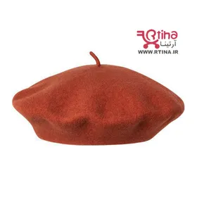 کلاه برت فرانسوی زنانه و دخترانه کلاسیک رنگ آجری
