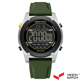 ساعت مچی مردانه نیوی فوری NAVIFORCE مدل NF7134 S/LGN