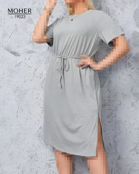 پیراهن زنانه راحتی سایز بزرگ