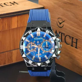 ساعت مچی مردانه راشوتا Rashota سبک 3 موتوره با عقربه های شبنما کد 2