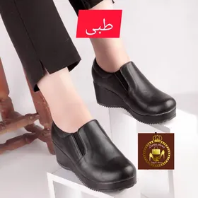 کفش کالج اسپرت طبی زنانه پفک دوکش