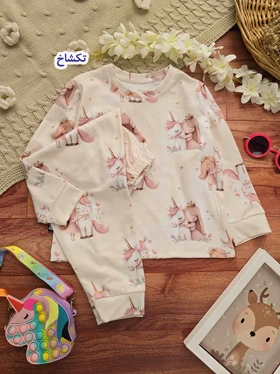 بلوز شلوار راحتی بچگانه