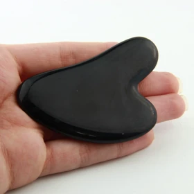 ماساژور دستی صورت مدل گواشا (مشکی)