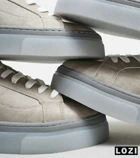 کفش کتانی مردانه طوسی Calvin Klein