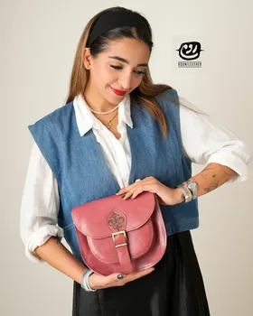 کیف زیپ‌دار چرم