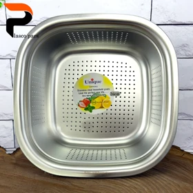 آبکش مربع جدید استیل 26 سانت