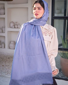 شال ابریشم ژاکارد گوچی