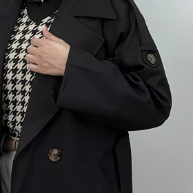 ترنچ کت بلند 1007344