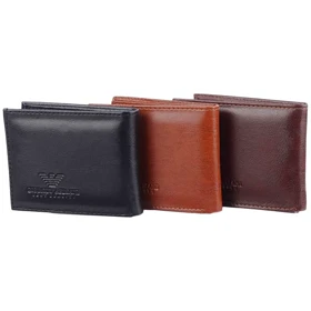 کیف پول چرم مصنوعی مدل Armani