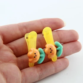 گیره مو دخترانه مدل گل لاله