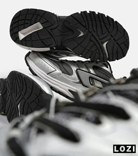 کفش کتانی مردانه نقره ای خاکستری DIESEL S-SERENDIPITY SPORT