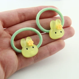 کش مو دخترانه مدل خرگوش (سبز)