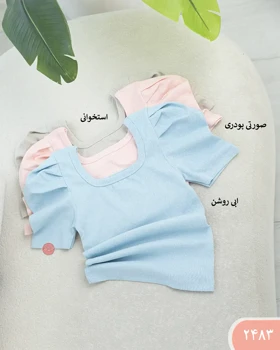 تیشرت یقه خشتی 2483