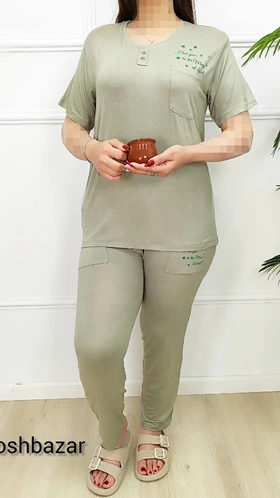 تی‌شرت و شلوار ویسکوز