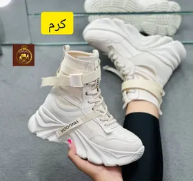 کتانی ساق‌دار و لژدار زنانه دخترانه F52