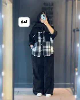 ست مانتو شلوار کد 2406