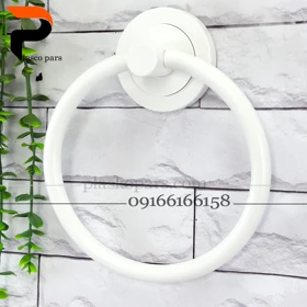 جا حوله آویز دیواری گرد لیمون