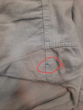 مانتو کتان هلن ( دارای ایراد جزئی )