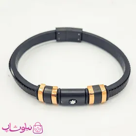 دستبند مردانه برند montblanc مشکی