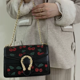 کیف آلبالویی گوچی وارداتی کد 2109