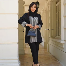مانتو سایزبزرگ (کالکشن عیدانه 1404) کد 0171