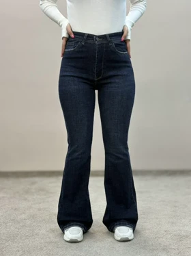 شلوار جین بوتکات سرمه ای 8354