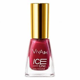 لاک ناخن ویواش Ice Chic رنگ زرشکی شاین کد vi 31