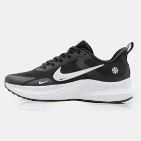 کفش اسپرت کتانی نایک زوم طرح گل مشکی Nike Air Zoom Flower