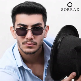 عینک اسپرت کارتیر / فریم فلزی عدسی شیشه ضدخش