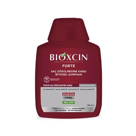 شامپو ضد ریزش شدید مو بیوکسین Bioxcin مدل Forte گیاهی