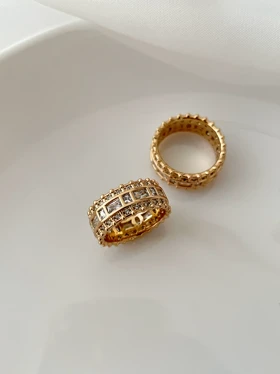 انگشتر فول نگین ژوپینگ