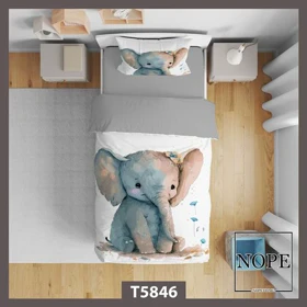 روتختی کودک طرح فانتزی فیل مدل T5846