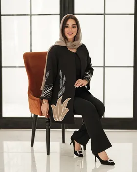 مانتو گلدوزی ترمه کد 2731