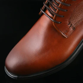 نیم بوت مردانه چرم یلسان مدل مارلی کد 514-GF