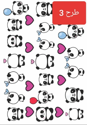 استیکر طراحی ناخن1199