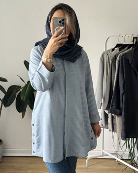 مانتو لینن بغل دگمه 3