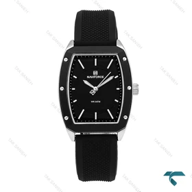 ساعت دخترانه نیوی فورس NF5049 سیلور مشکی NaviForce-7011-L