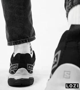 کفش کتانی مشکی طوسی Salomon X ULTRA