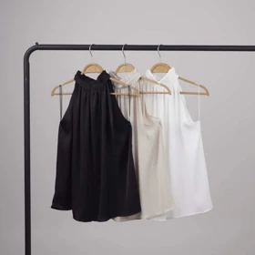 تاپ یقه چین