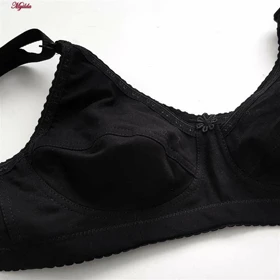 سوتین شیردهی بدون فنر مشکی پانیذ کد 66339