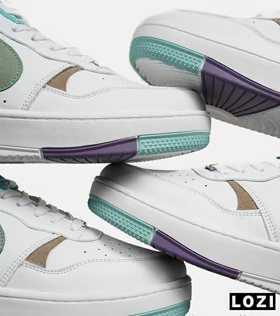 کفش مردانه و زنانه سفید سبز بنفش Nike Gama Force Sail