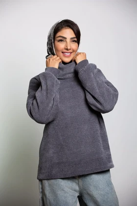 هودی بیسکوییتی یقه اسکی