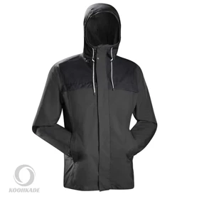 کاپشن کوهنوردی دوپوش ذغالی FORCLAZ