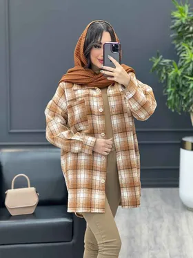 شکت چهارخونه دو جیب