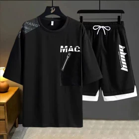 تیشرت آستین کوتاه پنبه ماکان