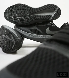 کفش کتانی بزرگ پا مشکی طوسی Nike guide 10