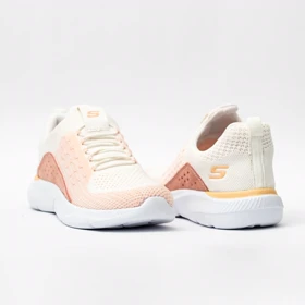 کفش کتانی اسکیچرز گووالک صورتی کد 294773