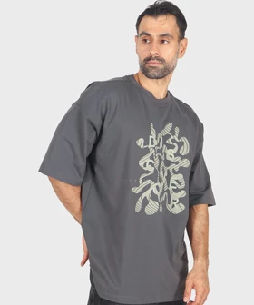 تیشرت لش طرحدار Discover کد 1729